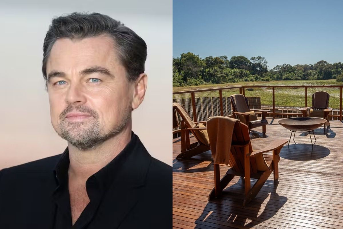 Leonardo DiCaprio e amigos de Hollywood ficam em fazenda de luxo no Pantanal