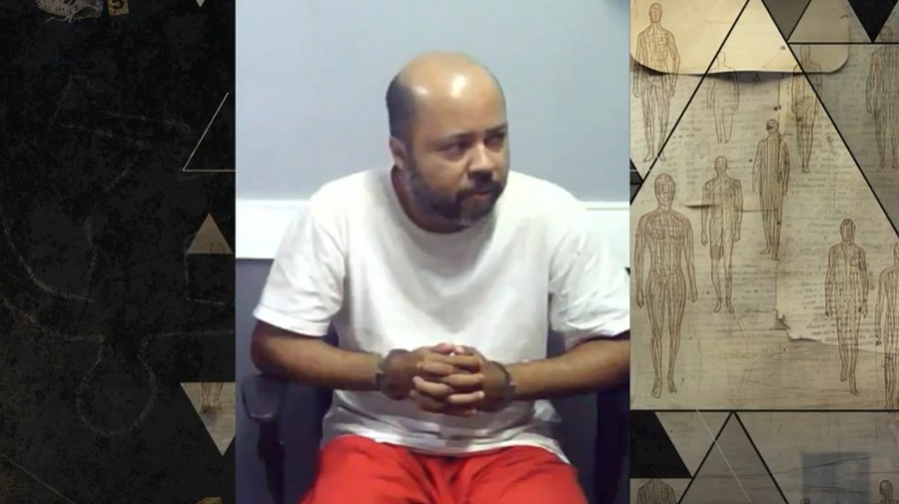 Albino confessou 8 mortes — Foto: Reprodução Fantástico