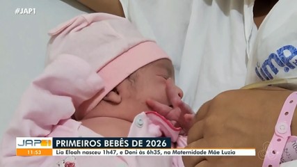 Miguel é o primeiro bebê que nasceu na rede pública de saúde em Palmas