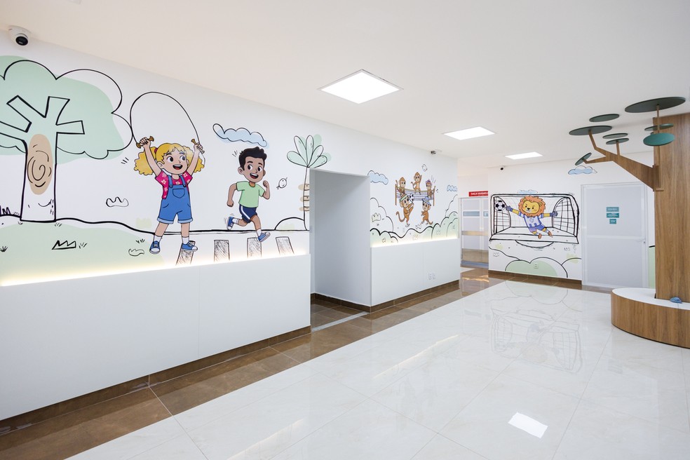 Entrega do hospital infantil de Cuiabá é adiada para novembro — Foto: Prefeitura de Cuiabá
