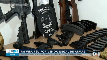 PM vira réu por venda ilegal de arma de fogo em Araguaína