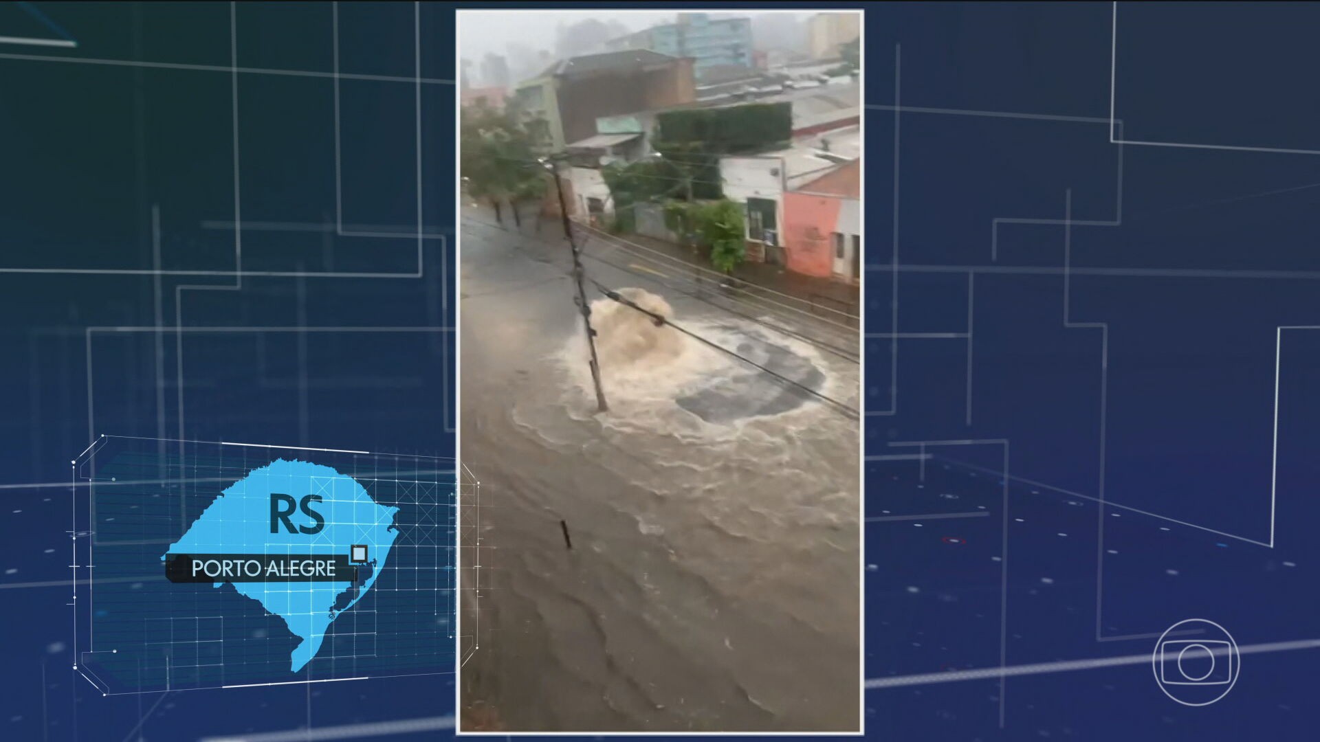 Chuva volta a provocar estragos em cidades do RS; ponte inaugurada há 2 meses é destruída