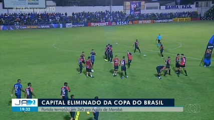 Capital perde para o Águia de Marabá e se despede da Copa do Brasil