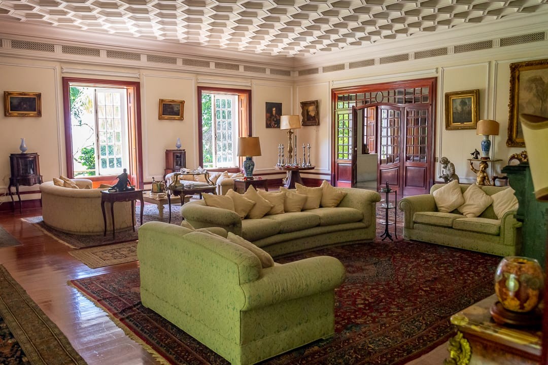 Interior da mansão mais cara do país