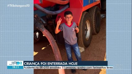 Criança morre após acidente na BR-010, e outras quatro pessoas ficam feridas