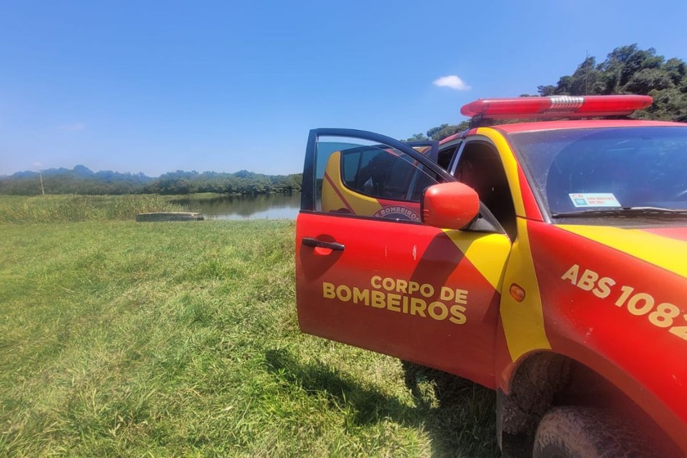 Caso aconteceu em uma lagoa de São João do Triunfo. — Foto: Corpo de Bombeiros