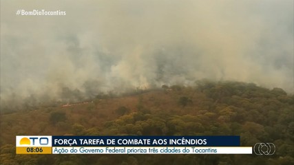 Ação do Governo Federal prioriza combate a incêndios em cidades mais afetadas