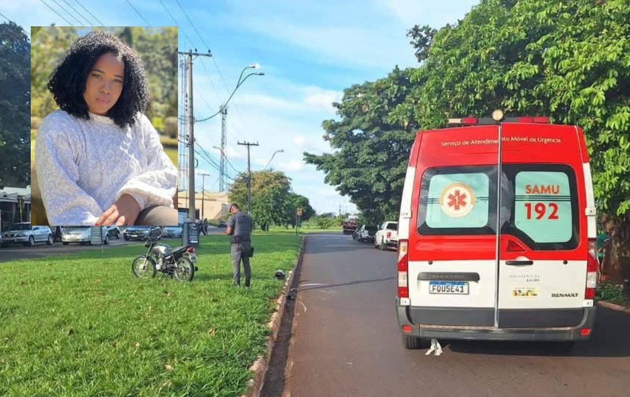 Jovem morre atropelada após bater moto em caminhão em Jaú