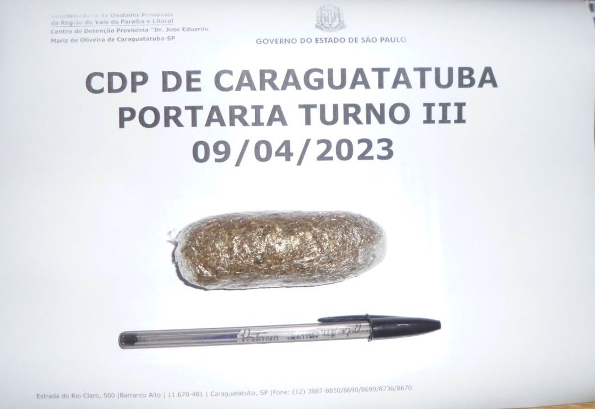 Mulher De 40 Anos é Flagrada Tentando Entrar Com Drogas No Cdp De Caraguatatuba Vale Do 5239