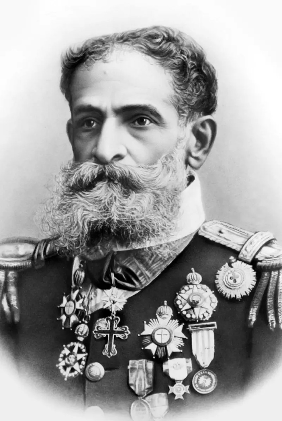Deodoro da Fonseca, em foto oficial — Foto: Governo do Brasil/Via BBC
