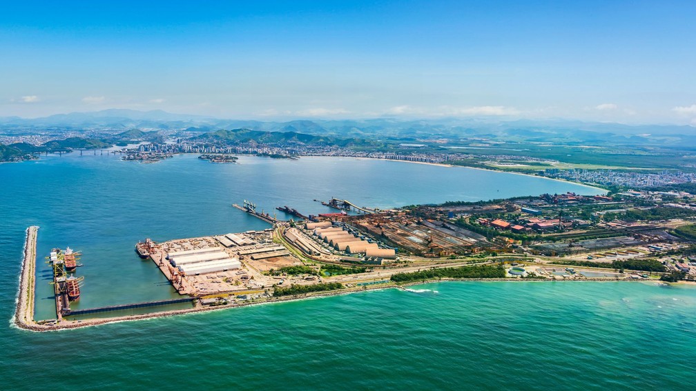 Unidade Tubarão da Vale, no Espírito Santo — Foto: Divulgação/Gabriel Lordêllo