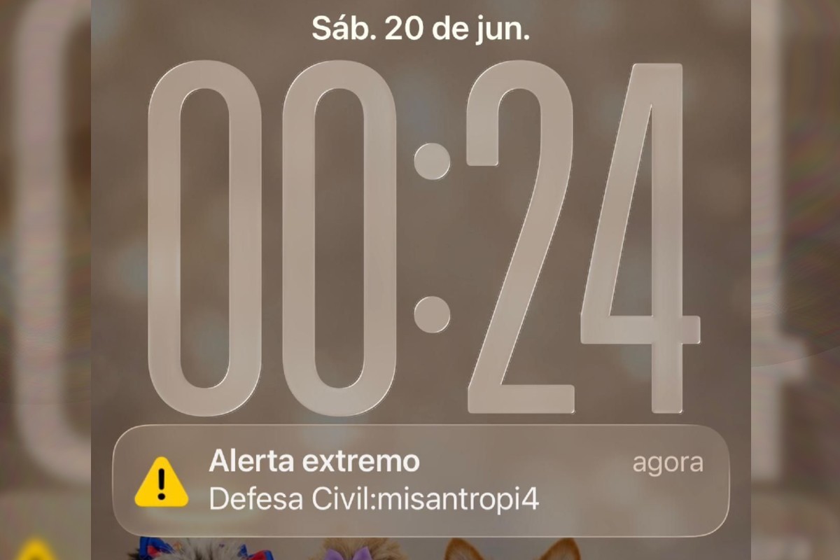 'Alerta extremo' da Defesa Civil é o aviso mais grave do sistema e já foi usado