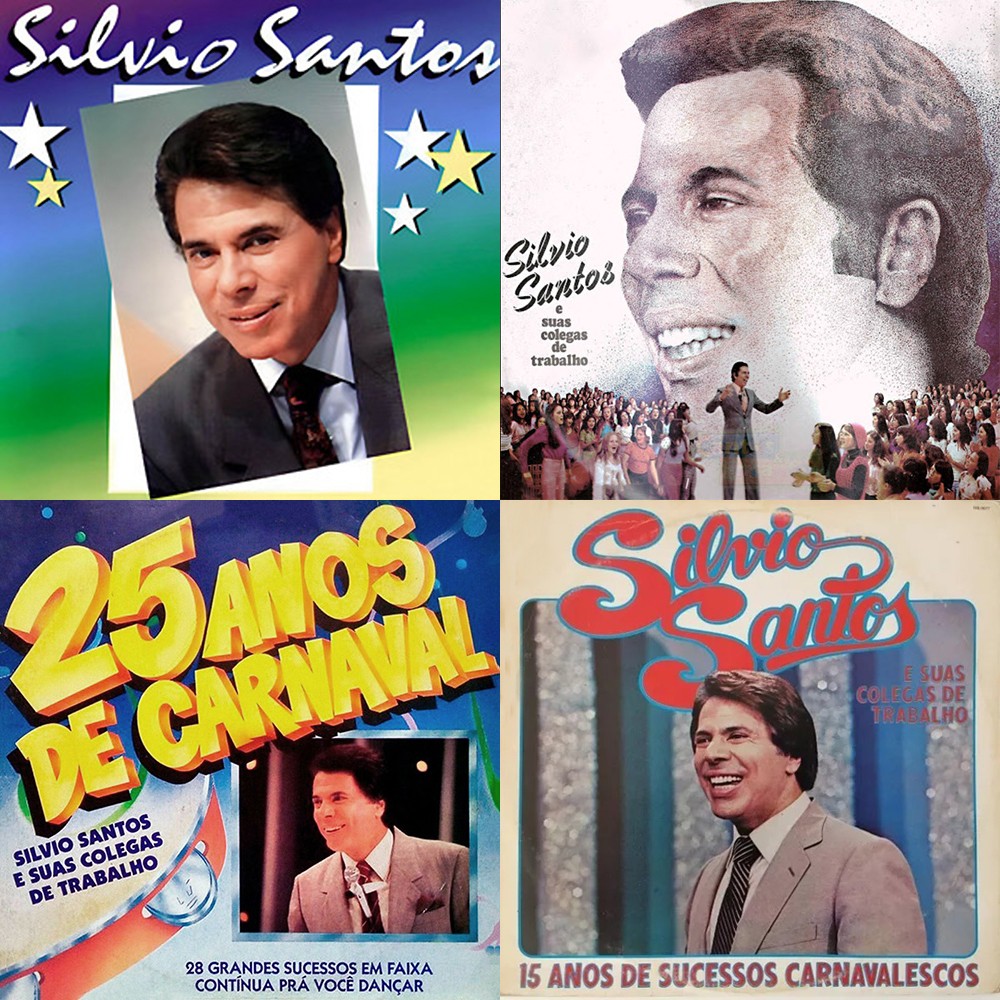 Silvio Santos deixa discos e marcas na música brasileira como comunicador genial e popular que reinou no domingo