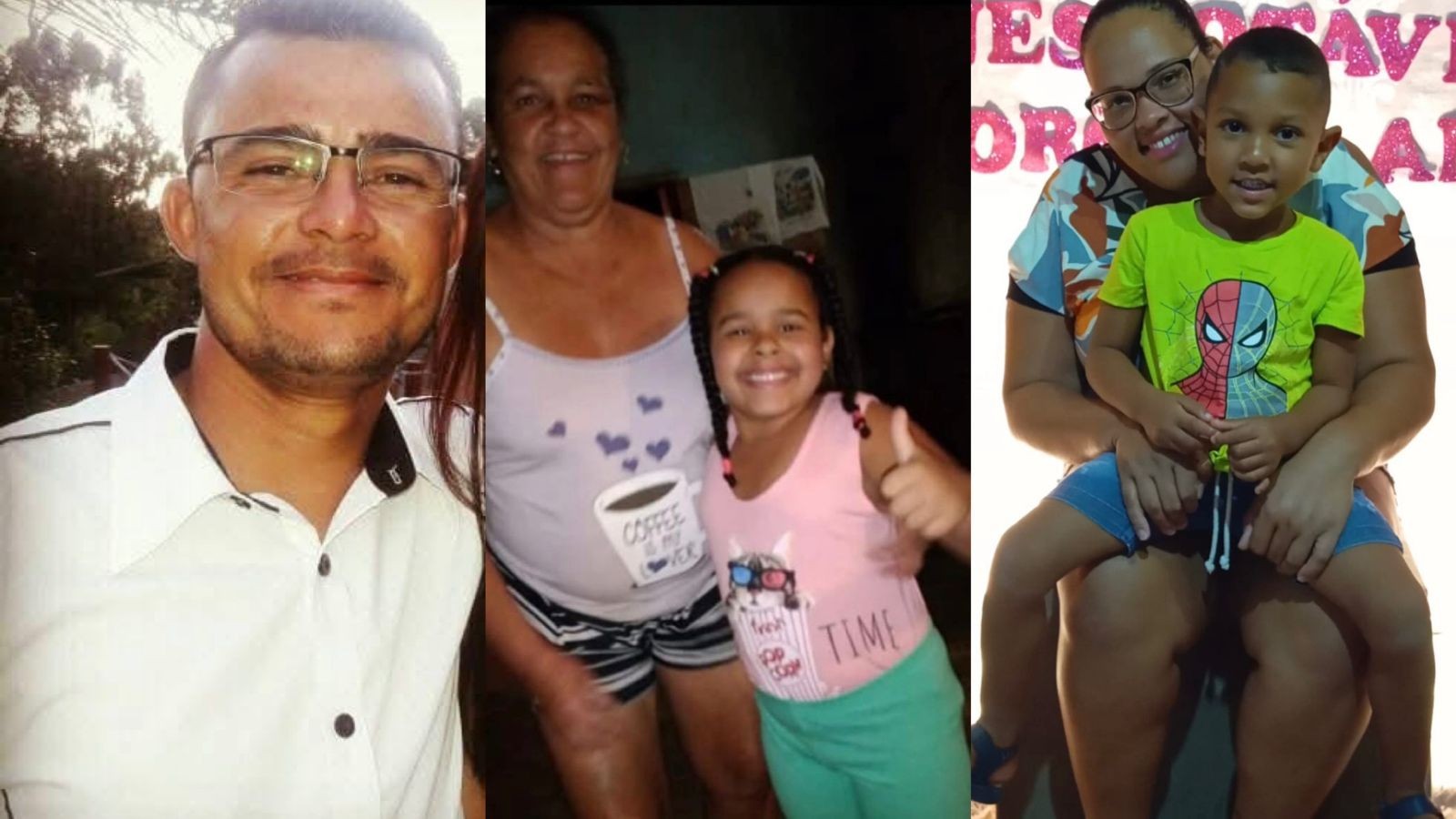 Avó, filha e netos: Saiba quem eram as vítimas do acidente entre carro e ônibus em MG