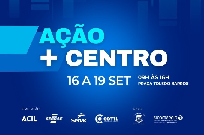 Ação + Centro movimenta Limeira com serviços, oficinas e oportunidades imperdíveis