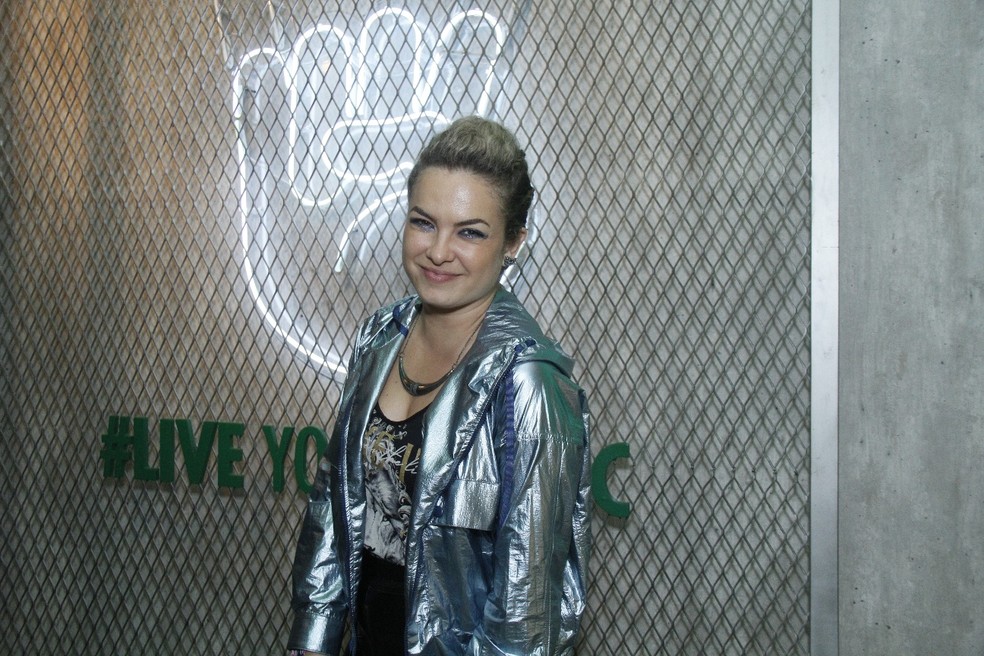 Lua Blanco no Rock in Rio 2019 — Foto: Wallace Barbosa/AgNews