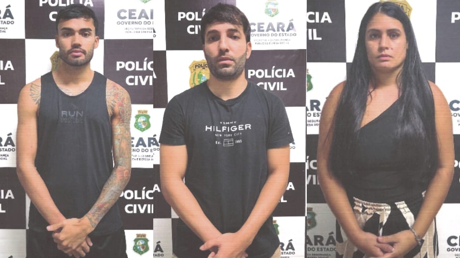 Trio é preso suspeito de aplicar golpe interestadual milionário falsificando documentos de servidores públicos
