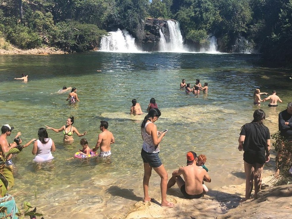 Cachoeira do Redondo, em Barreiras — Foto: Prefeitura de Barreiras