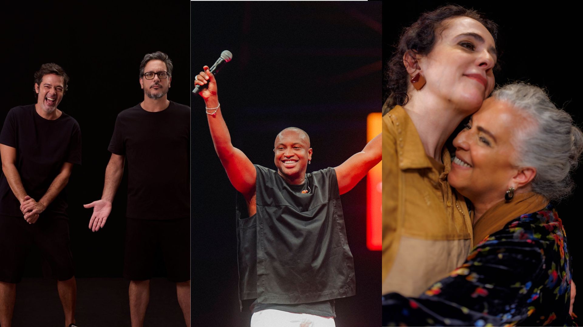 Agenda cultural tem 'Tardezinha' de Thiaguinho, comédia com Lucio Mauro Filho, peça com Sílvia Buarque e mais; confira