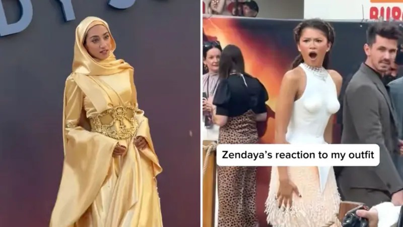 'Zendaya me viu no tapete vermelho e ficou boquiaberta — ainda estou em choque'