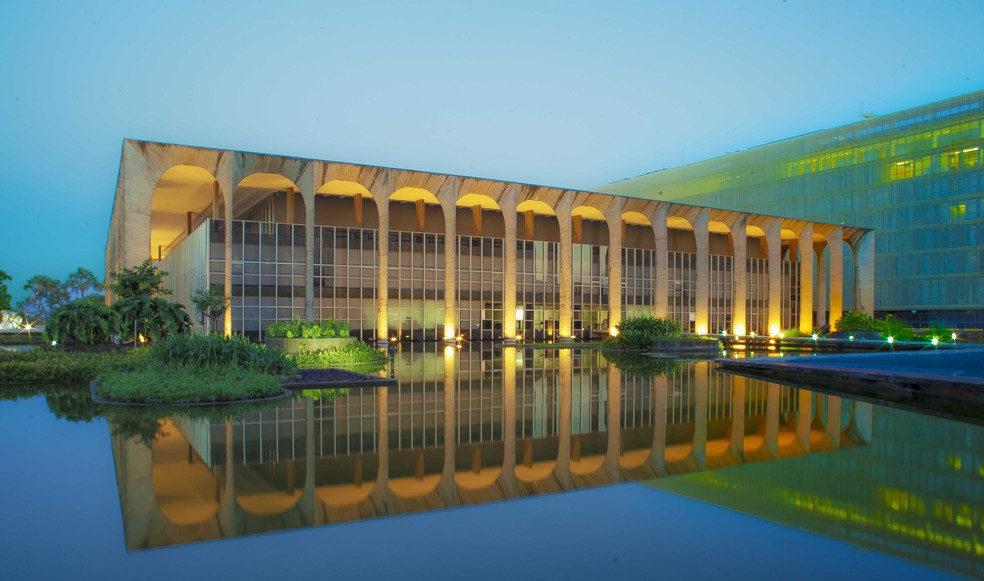 Palácio do Itamaraty — Foto: Reprodução/ Agência Brasília