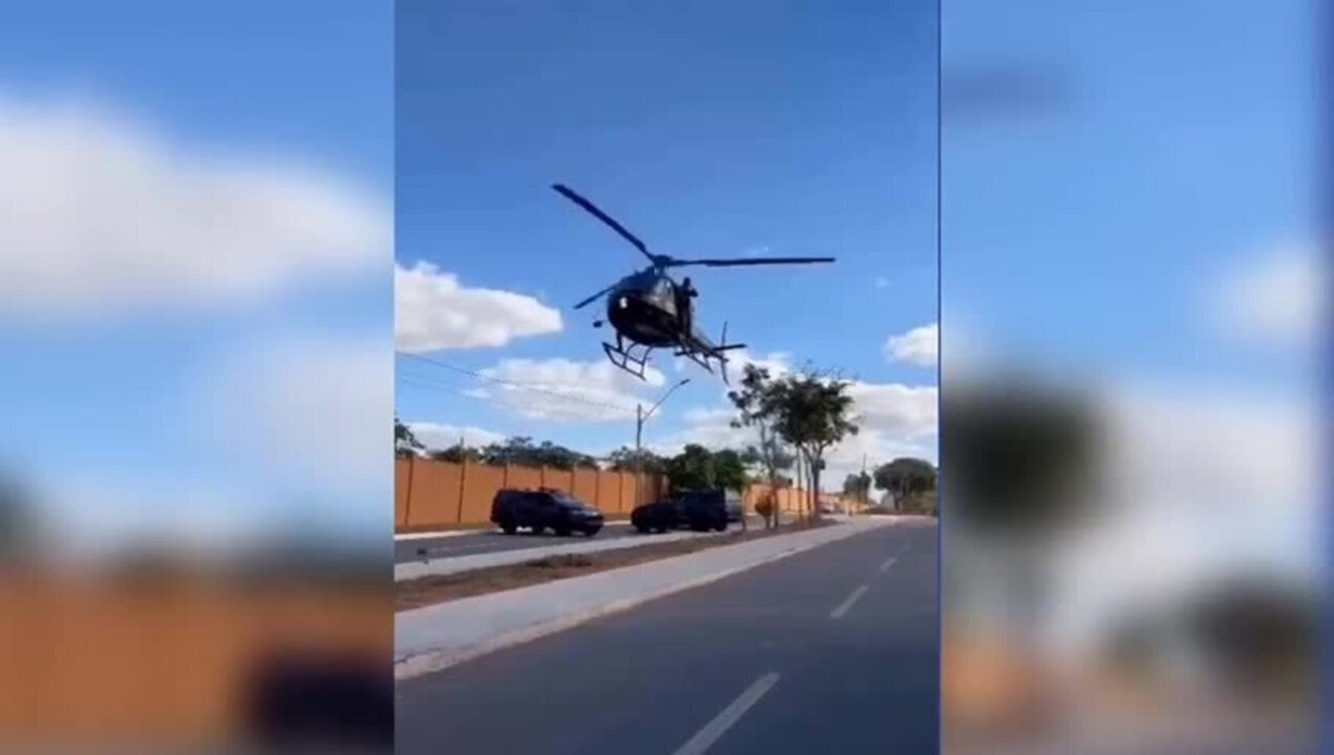 Suspeito De Roubar Carro Morre Durante Persegui O Com Uso De Helic Ptero Diz Pm V Deo Goi S