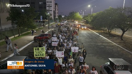 Ruas de Palmas reúnem pessoas em busca de justiça no caso do menino Gustavo