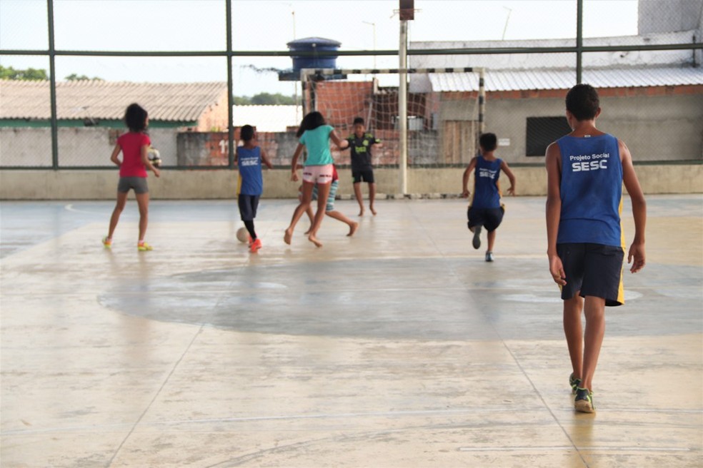 Globo Esporte BA  Crianças e adultos aproveitam o feriado para