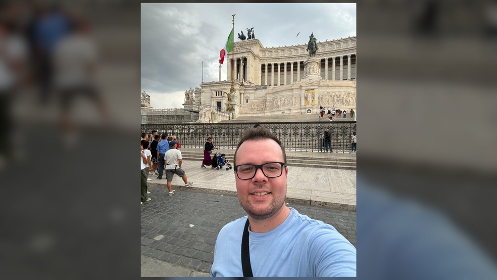 Rômulo Cerasuolo, de 34 anos, morreu após ser atropelado na Irlanda — Foto: Arquivo Pessoal