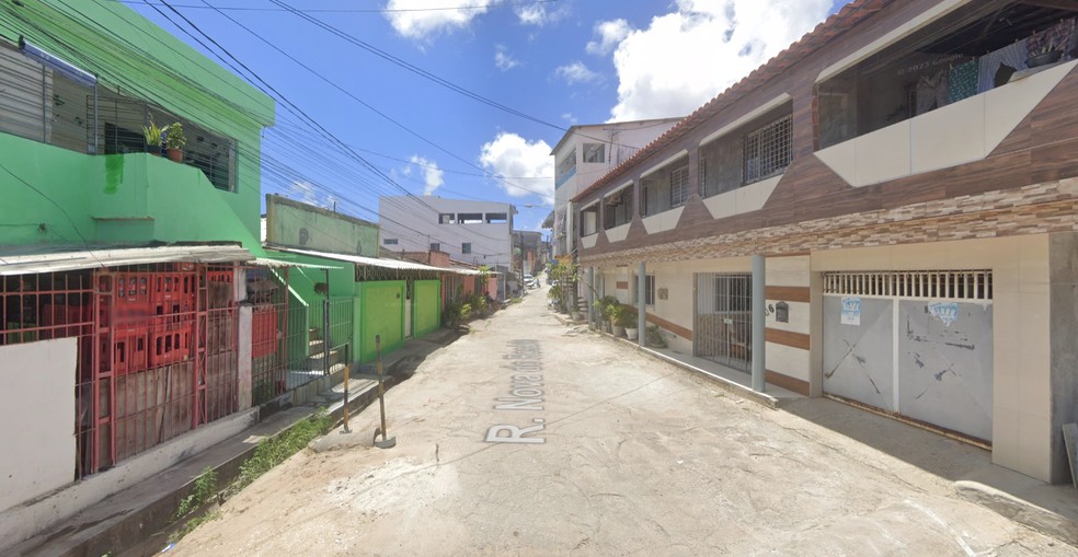 Crime aconteceu na Rua Nova do Rosário, em Olinda — Foto: Reprodução/Google Maps