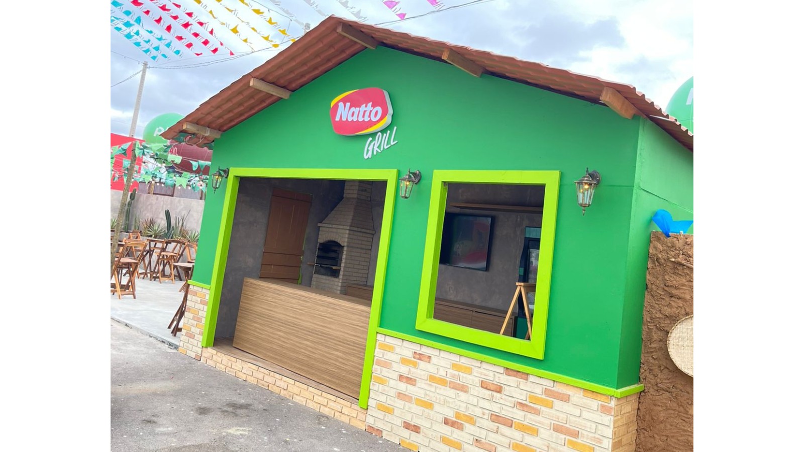Natto marca presença no São João de Petrolina com produtos da Linha Grill