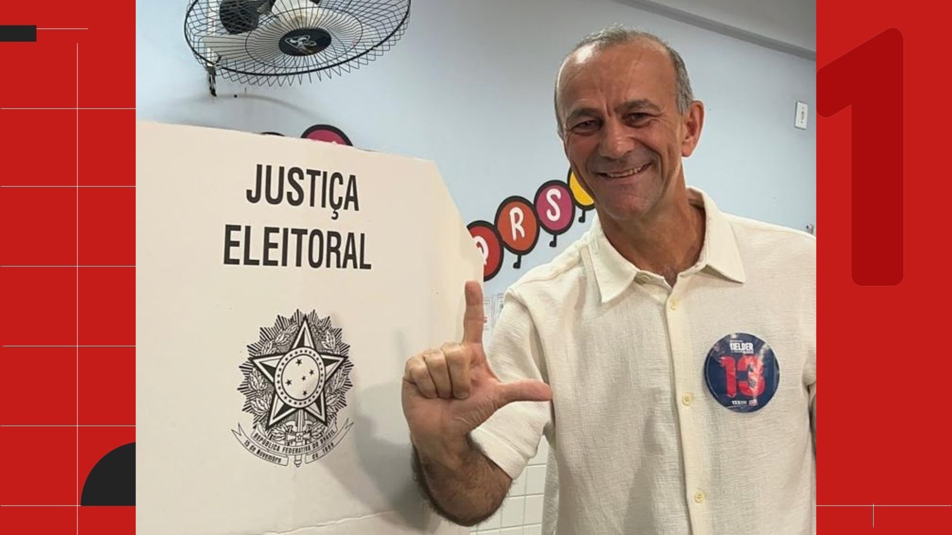 Helder Salomão (PT) vota em Cariacica