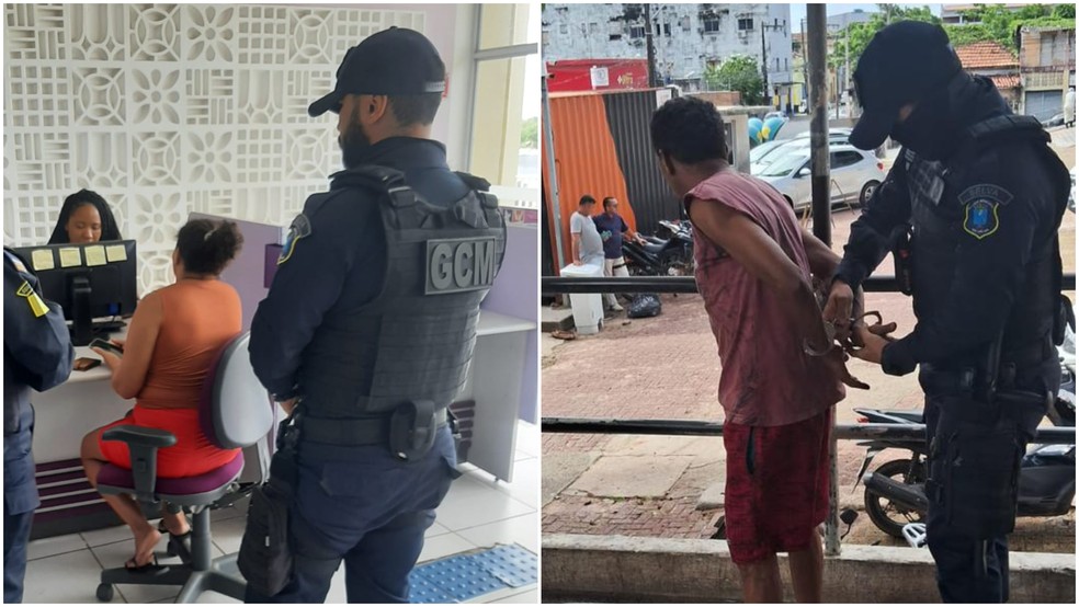 Foragido após 'saidinha' é preso por agredir a esposa com faca, em São Luís — Foto: Divulgação/Guarda Municipal de São Luís
