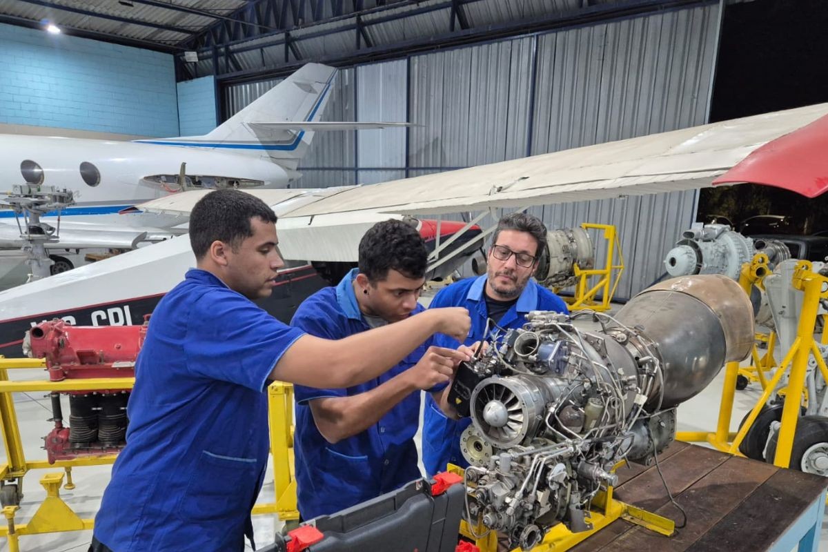Inscrições para curso gratuito de manutenção de aeronaves começam nesta segunda-feira em Taubaté; veja como participar