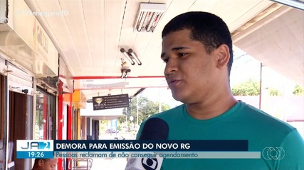 População reclama de não conseguir agendar para emissão de novo RG