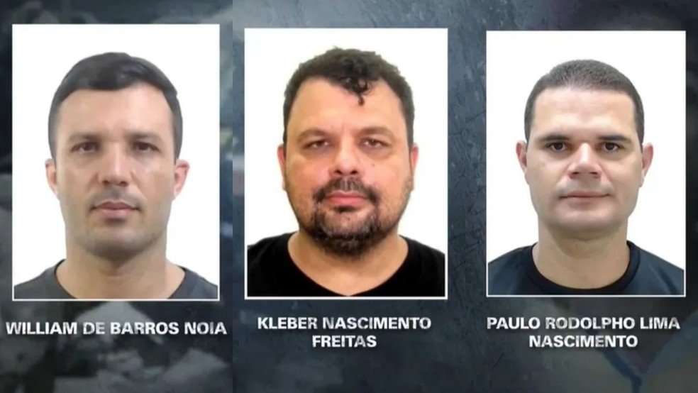 Acusados de matar Genivaldo Santos — Foto: Reprodução/TV Globo