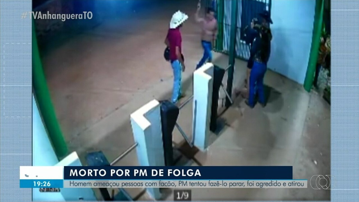 Vídeo Mostra Homem Correndo Com Facão Momentos Antes De Ser Morto A Tiros Por Policial De Folga 6251