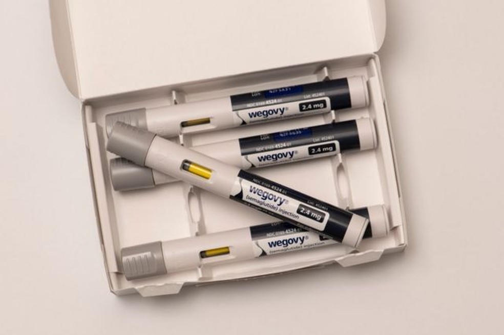 Novo Nordisk é responsável pela fabricação de Ozempic e Wegovy — Foto: Getty Images via BBC