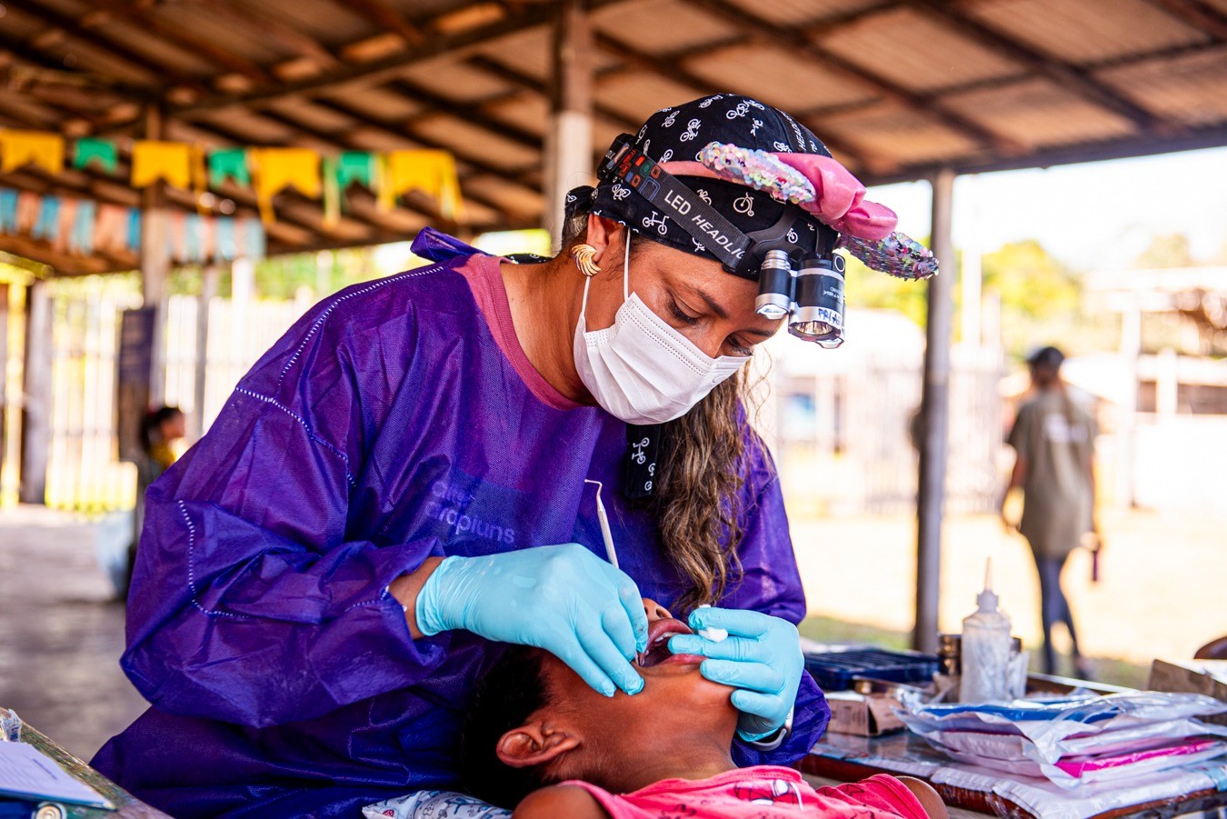 Projeto de saúde bucal transforma sorrisos em comunidades ribeirinhas do Pará​‌​