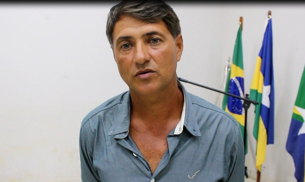 Ex-prefeito de Vale do Anari, Edimilson Maturana — Foto: Reprodução