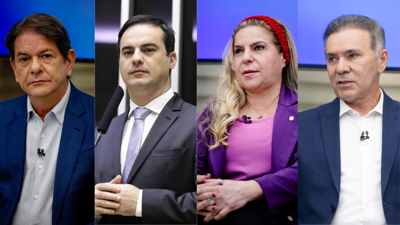 Quaest para o Senado no CE: Cid Gomes, 23%; Capitão Wagner, 20%; Luizianne, 13%; Alcides Fernandes, 5% 