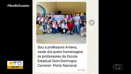 Telespectadores mandam homenagens aos professores no Tô no BDT desta terça-feira (15)