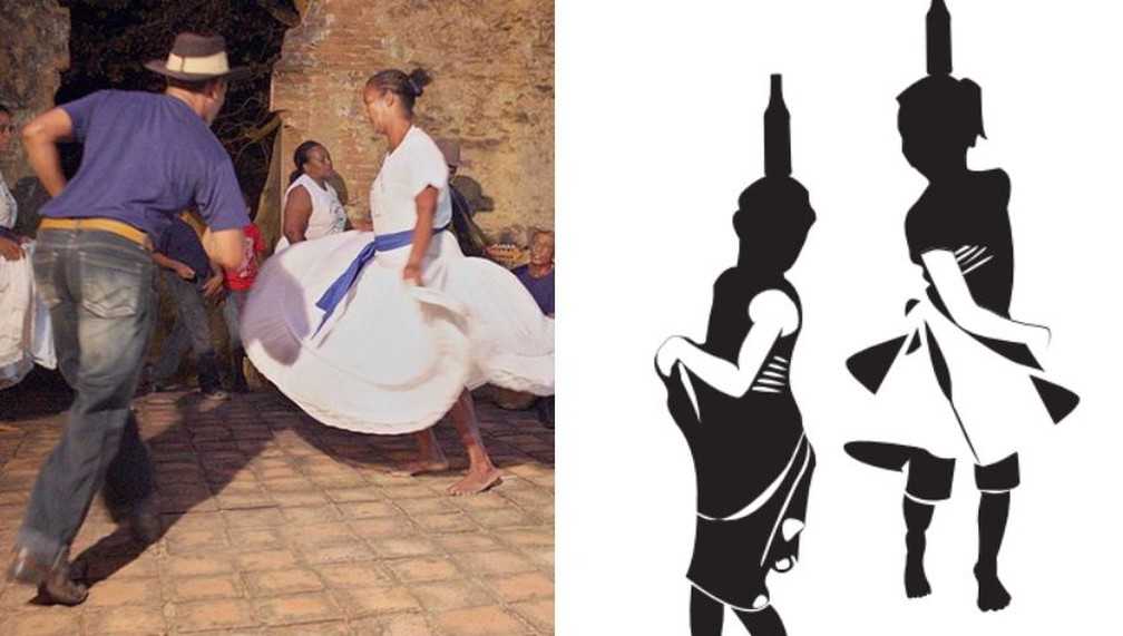 Dança suça e sua iconografia — Foto: Emerson Silva e Sebrae