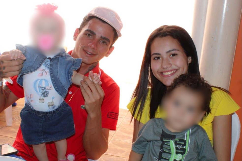 Denner Botassio, de 24 anos, matou a companheira Thalya Andréya Canhim Nunes, de 21 anos em Dracena (SP); ele foi preso — Foto: Reprodução/redes sociais