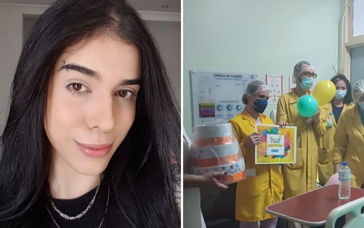 Fue hospitalizada luego de que su estado de salud empeorara. Una joven que desarrolló una alergia grave luego de oler pimienta celebra el cumpleaños de su hija en el hospital |  Goias