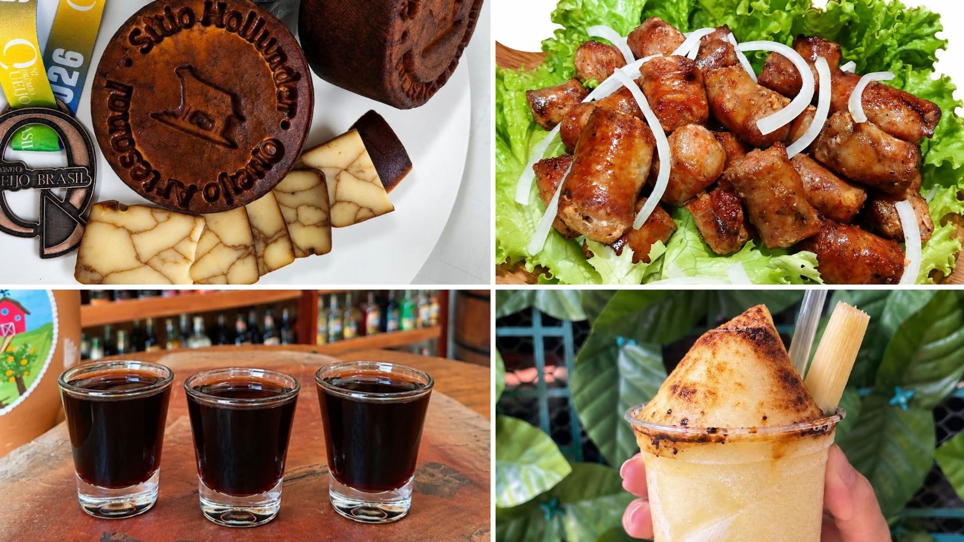 Café no queijo, linguiça, licor de cerveja e até no frozen de caldo de cana: feira mostra novidades da agricultura familiar do ES