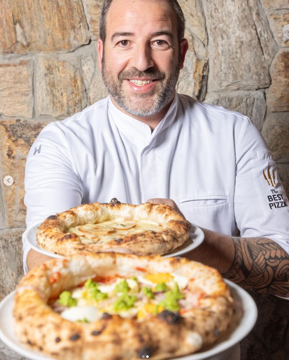 Dani Branca, Soffio Pizzeria, São Paulo (SP) — Foto: Instagram