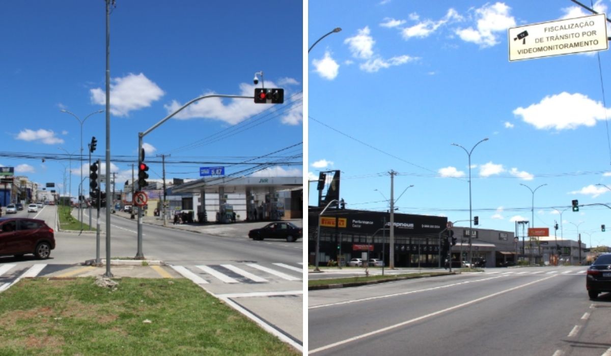 Campinas instala novas câmeras na Av. das Amoreiras para flagrar infrações a partir desta terça