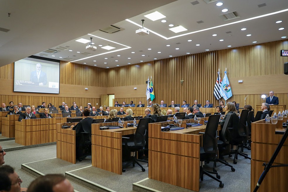 Plenário do Tribunal Regional do Trabalho da 15ª Região (TRT-15) — Foto: TRT-15