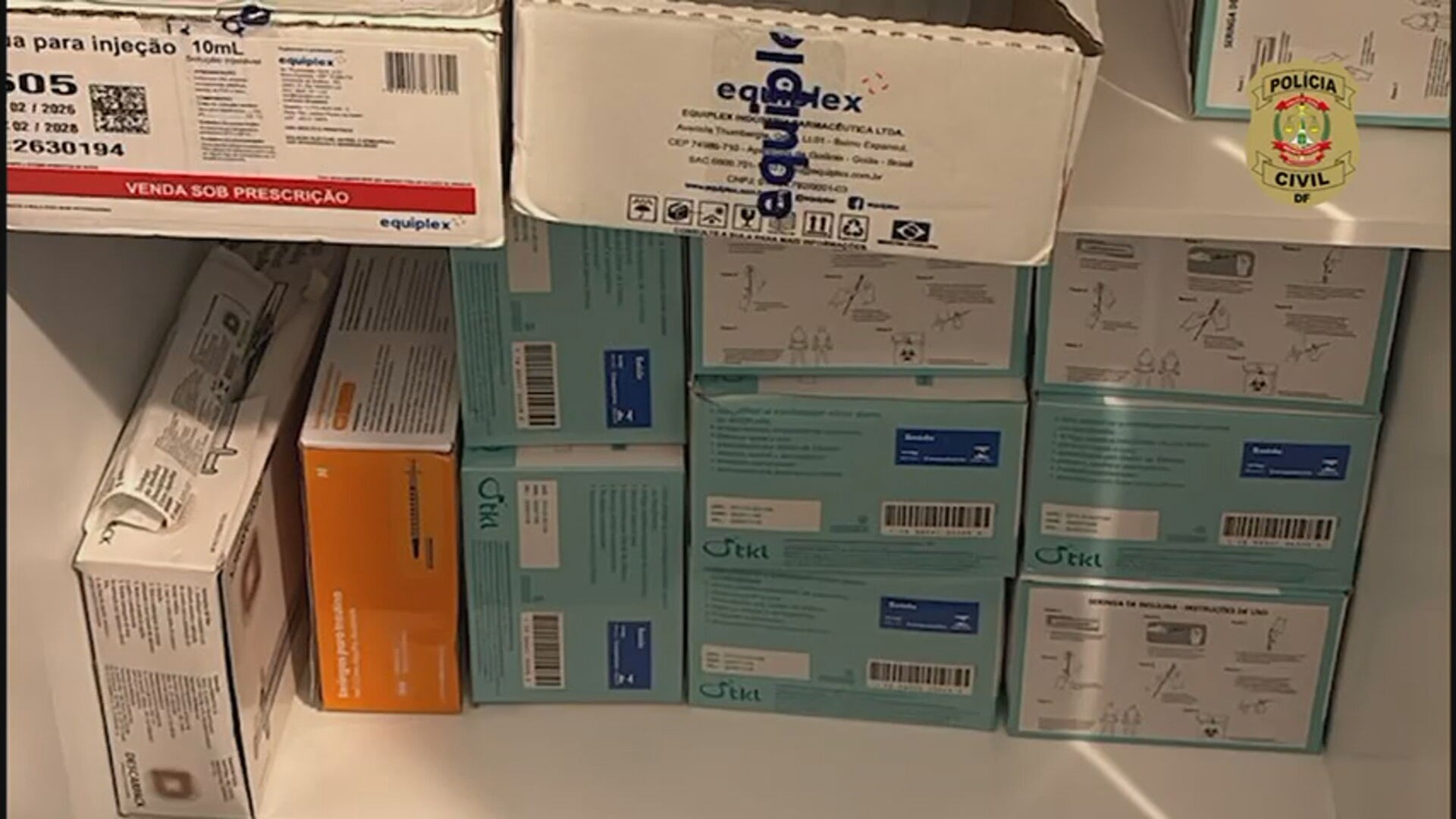 Polícia prende suspeitos de venderem caneta emagrecedora de forma ilegal no DF